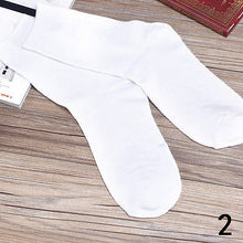Load image into Gallery viewer, Ventilation Mens Cotton Short Bamboo Fiber Solid Socks  Middle Stockings